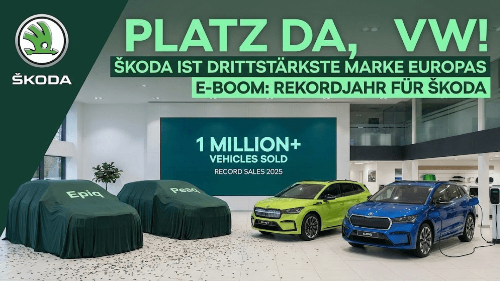 Platz da, VW! Škoda ist jetzt die drittstärkste Marke in Europa