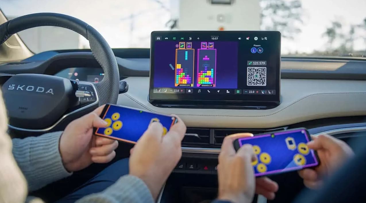 Skoda Elroq & Enyaq 2026: Gaming, Spotify & Blaulicht-Warner