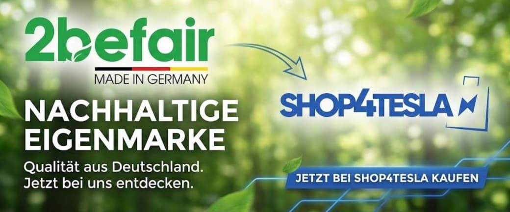 2befair: Nachhaltiges Tesla-Zubehör Made in Germany