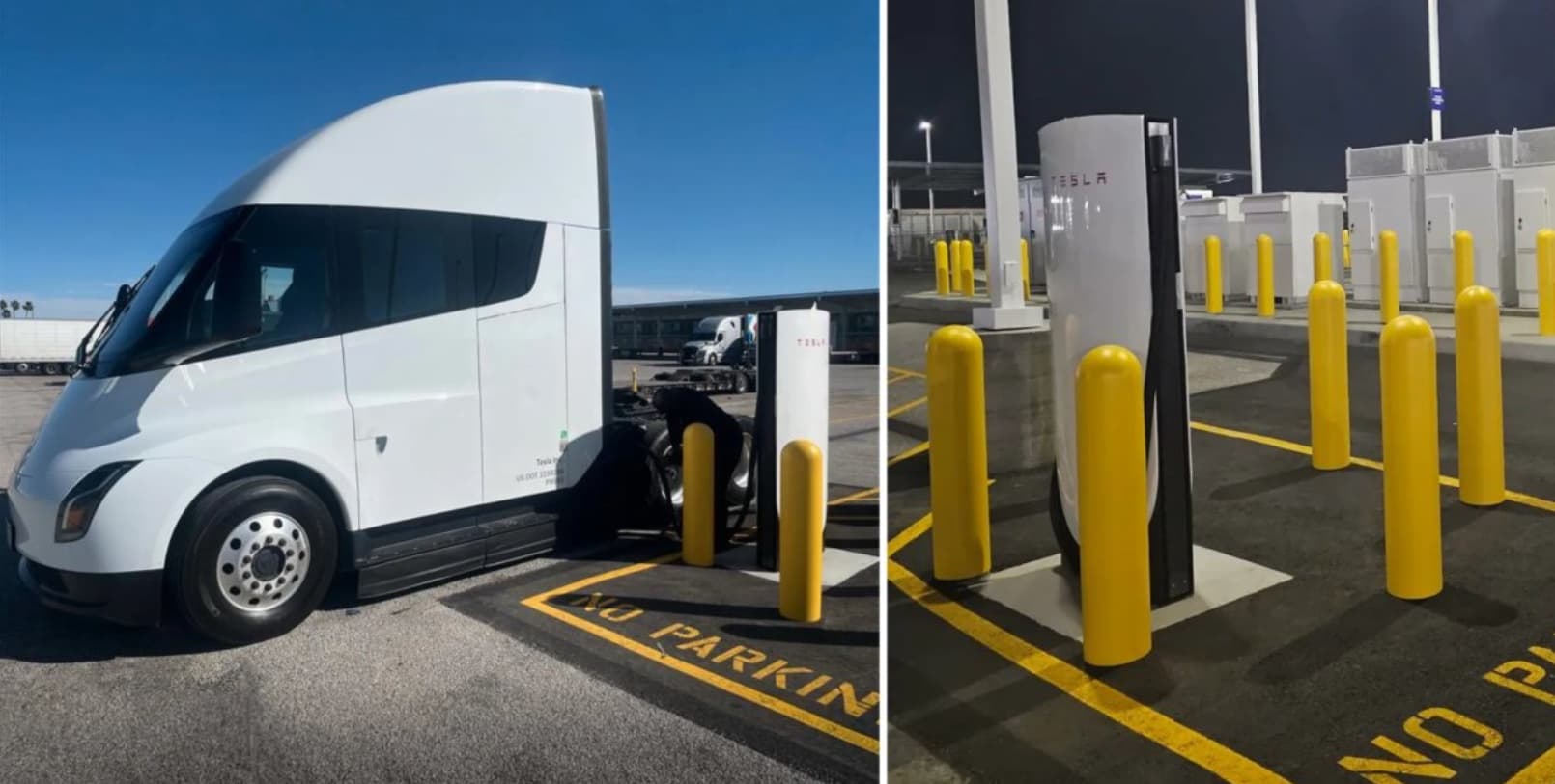 Tesla Semi: Erster öffentlicher Megacharger & neues Interieur