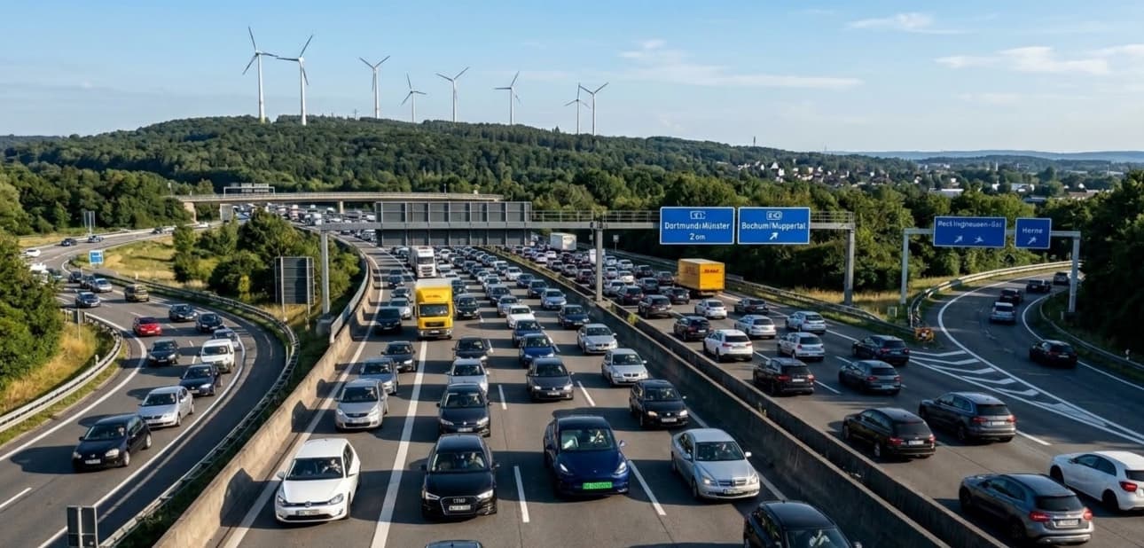 Klimabilanz 2025: Verkehrssektor wird zum Sorgenkind der Energiewende