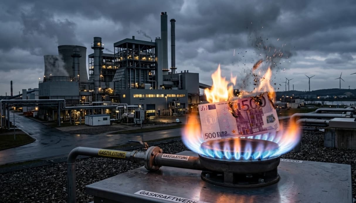 Kostenfalle Erdgas: Strom aus Gaskraftwerken kostet bis zu 67 Cent