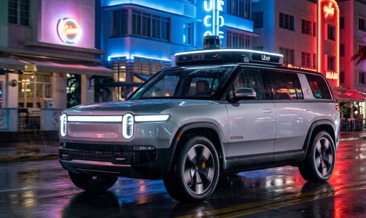 Uber & Rivian: 1,25 Mrd. Dollar Deal für 50.000 Robotaxis
