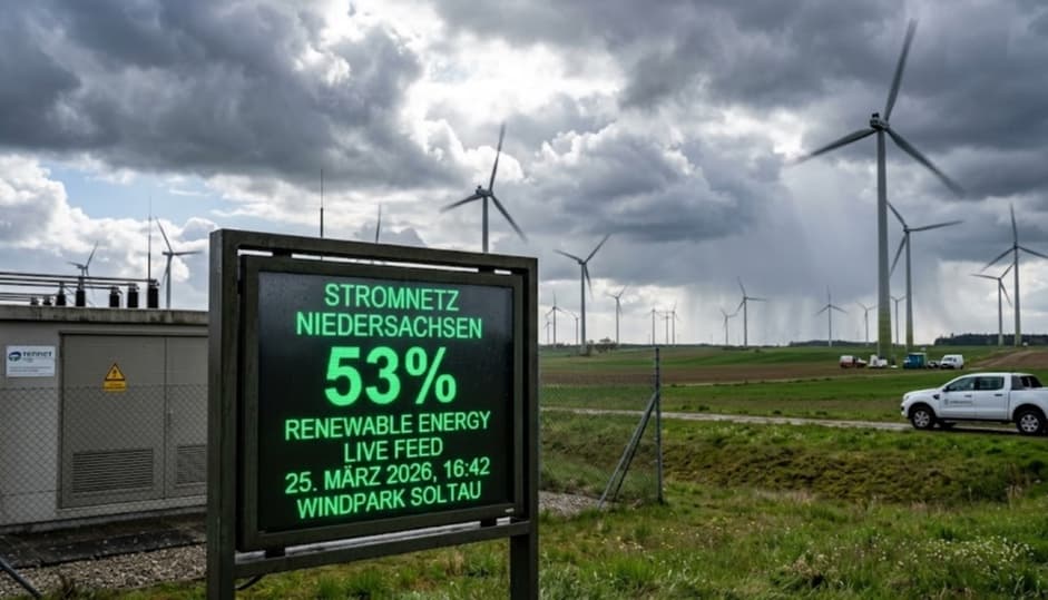 Rekordquartal 2026: Erneuerbare decken 53 % des Stromverbrauchs