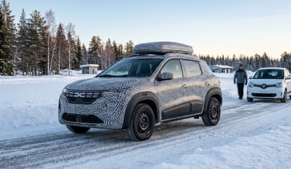 Neuer Dacia Elektro-Cityflitzer: Erlkönig unter 18.400 Euro gesichtet