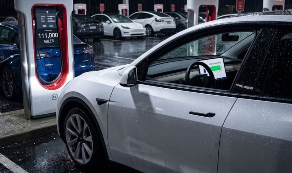 Tesla Model Y Langzeittest: 180.000 km nur Schnellladen – Wie fit ist der Akku?