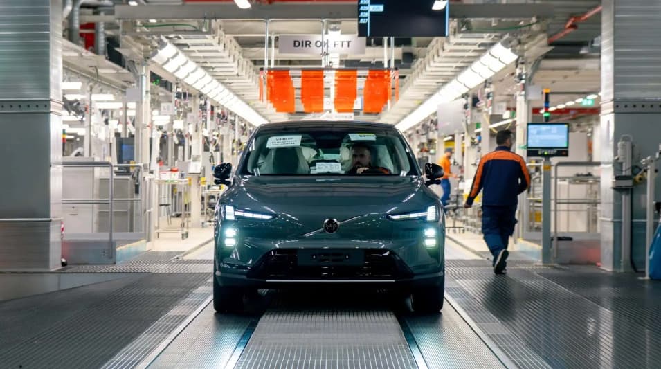 Volvo EX60 Produktionsstart: 40.000 Einheiten und Extra-Schichten in Schweden