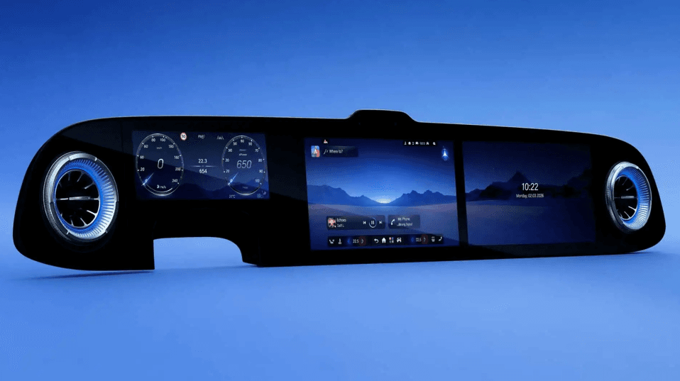 Mercedes C-Klasse EV: Das Geheimnis des dritten Bildschirms