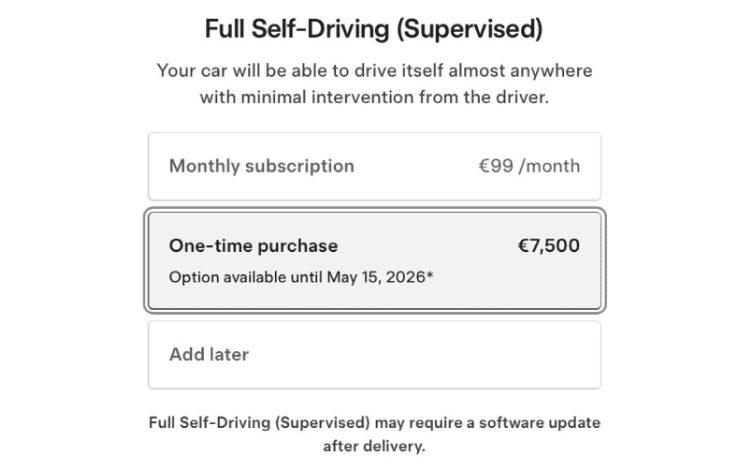 Tesla beendet FSD-Direktkauf in den Niederlanden