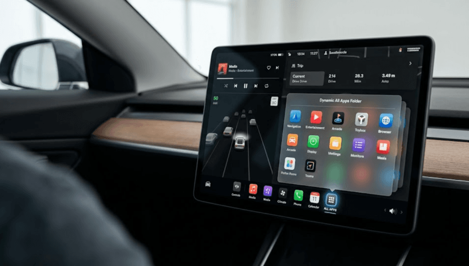 Tesla Spring Update 2026: Alle UI-Symbole und Icons im Detail