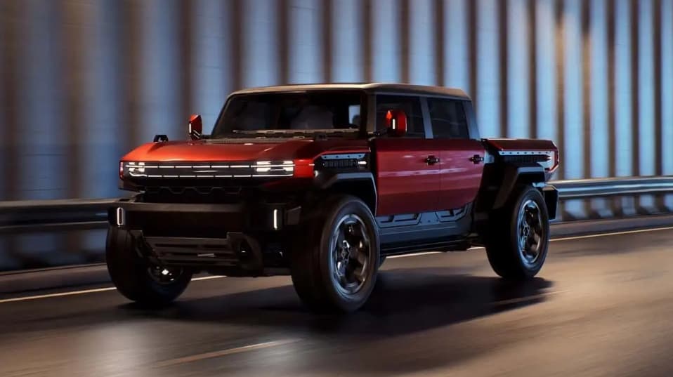 GMC Hummer X: Das radikale Mid-Size-EV mit Drohnen-Dock