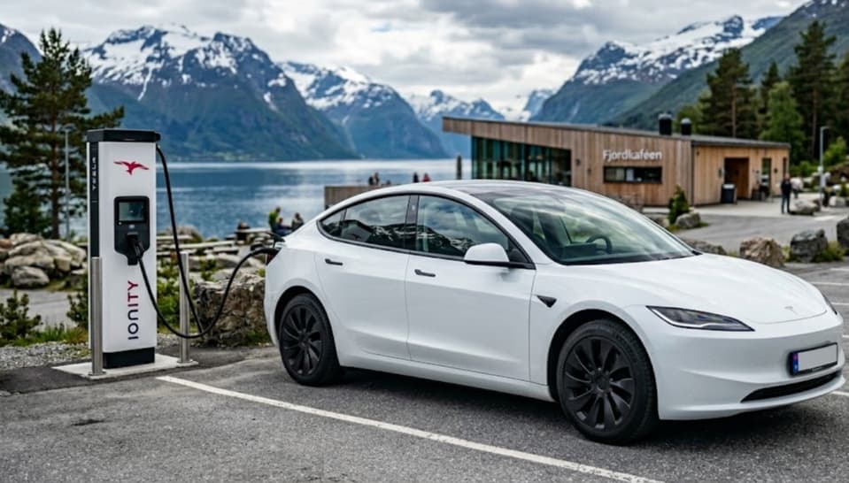 Tesla dominiert E-Auto-Markt in Norwegen im Mai