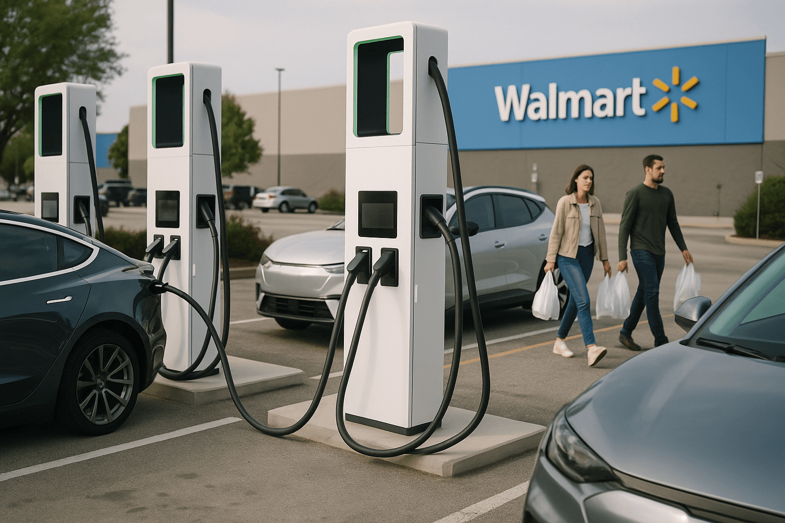 Walmart baut EV-Schnellladen aus: 600 HPC-Stalls mit 400 kW