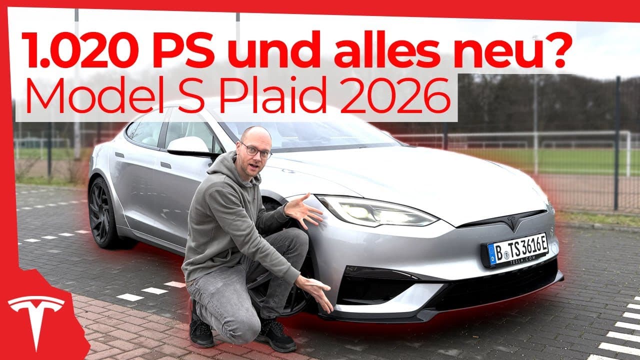 1.020 PS für 120.000€: Das neue Model S Plaid 2026 im Vergleich zum Alten!