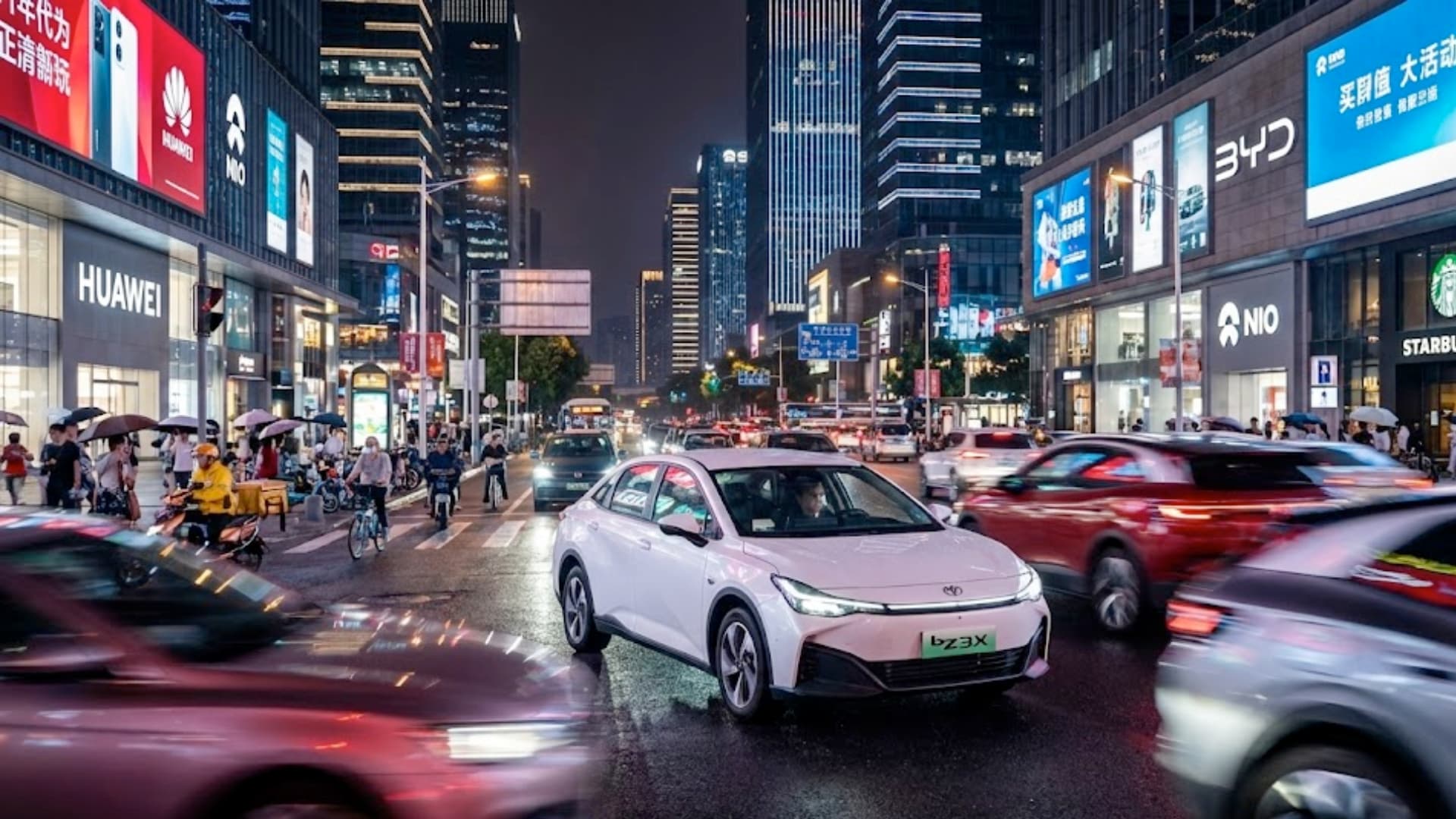 Toyota schlägt VW bei E-Auto-Verkäufen in China 2025