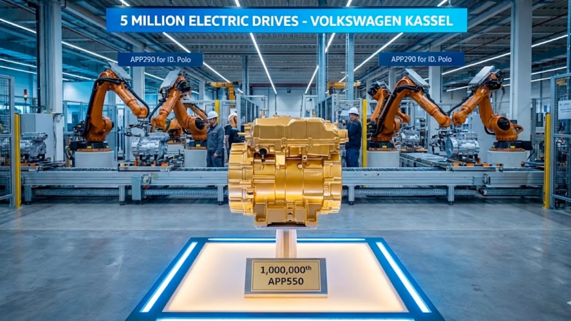 VW Elektroantriebe: 5 Millionen Einheiten & Details zum neuen APP290