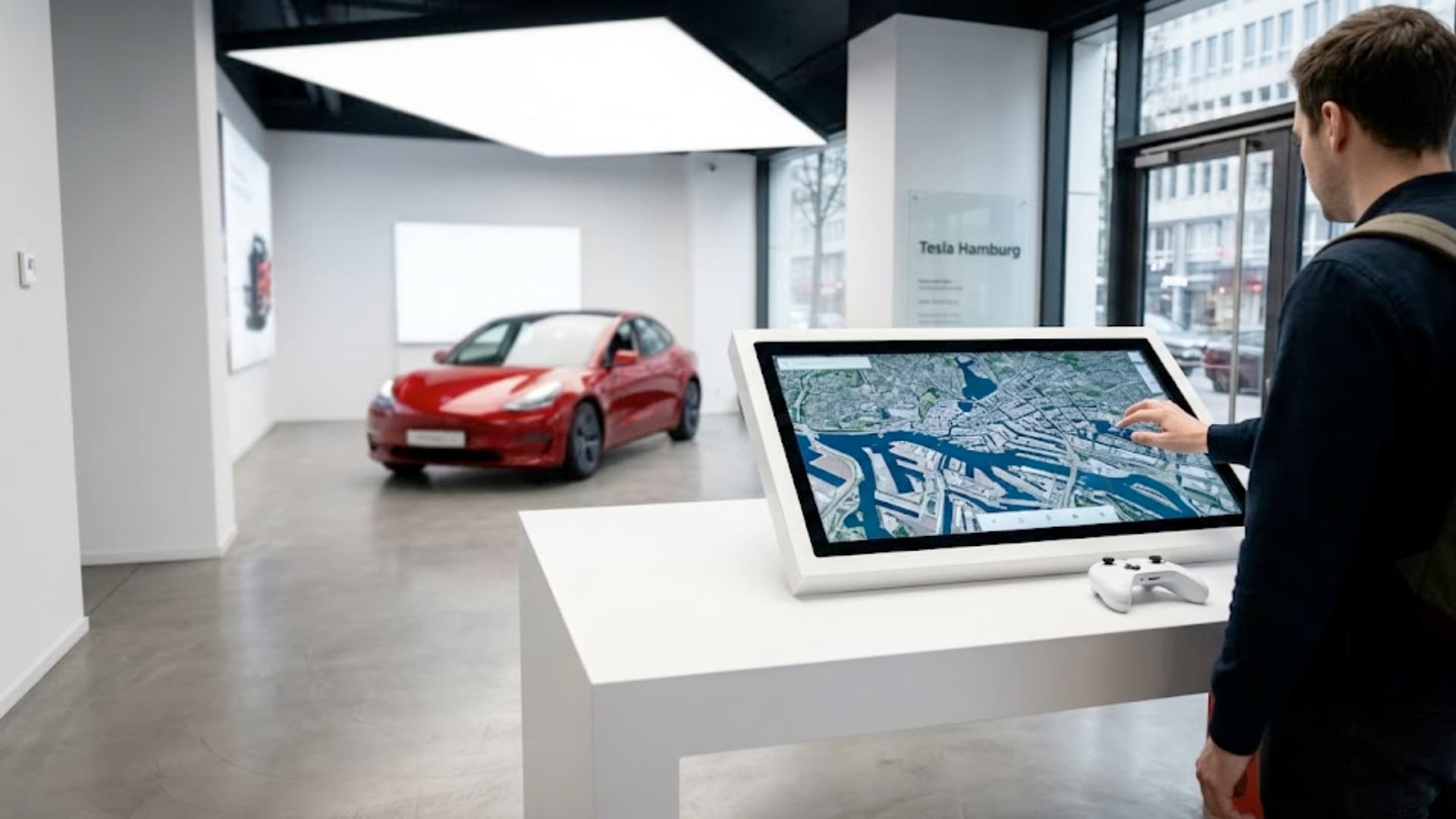 Tesla Showrooms 2026: Interaktive Bildschirme bringen App-Feeling