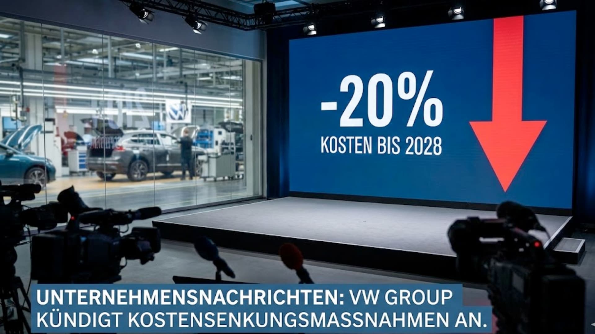 VW Sparprogramm 2028: Blume plant 60-Milliarden-Euro-Coup