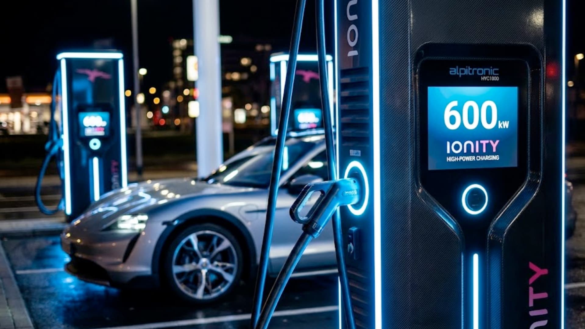 Ionity Megawatt-Laden: 600 kW an ersten Standorten aktiv