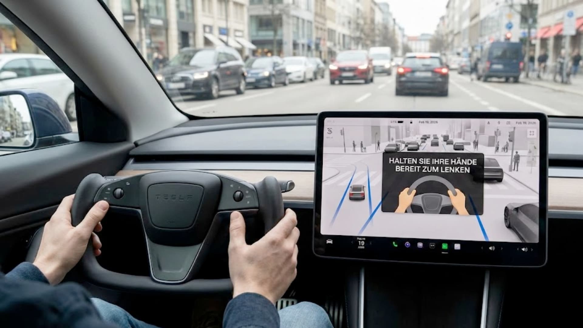 Tesla FSD Update 2026: Neue "Hands Ready"-Warnung im Fokus