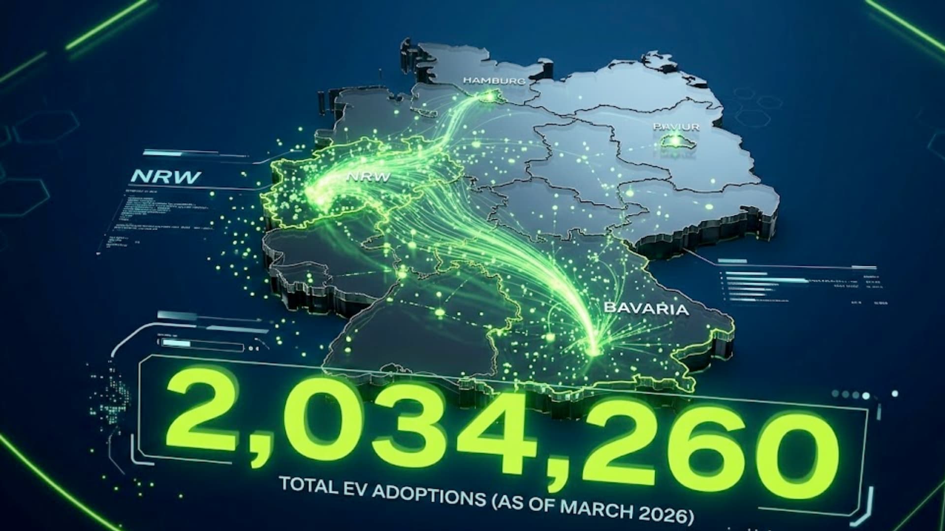 Elektroauto-Bestand in Deutschland knackt Zwei-Millionen-Marke