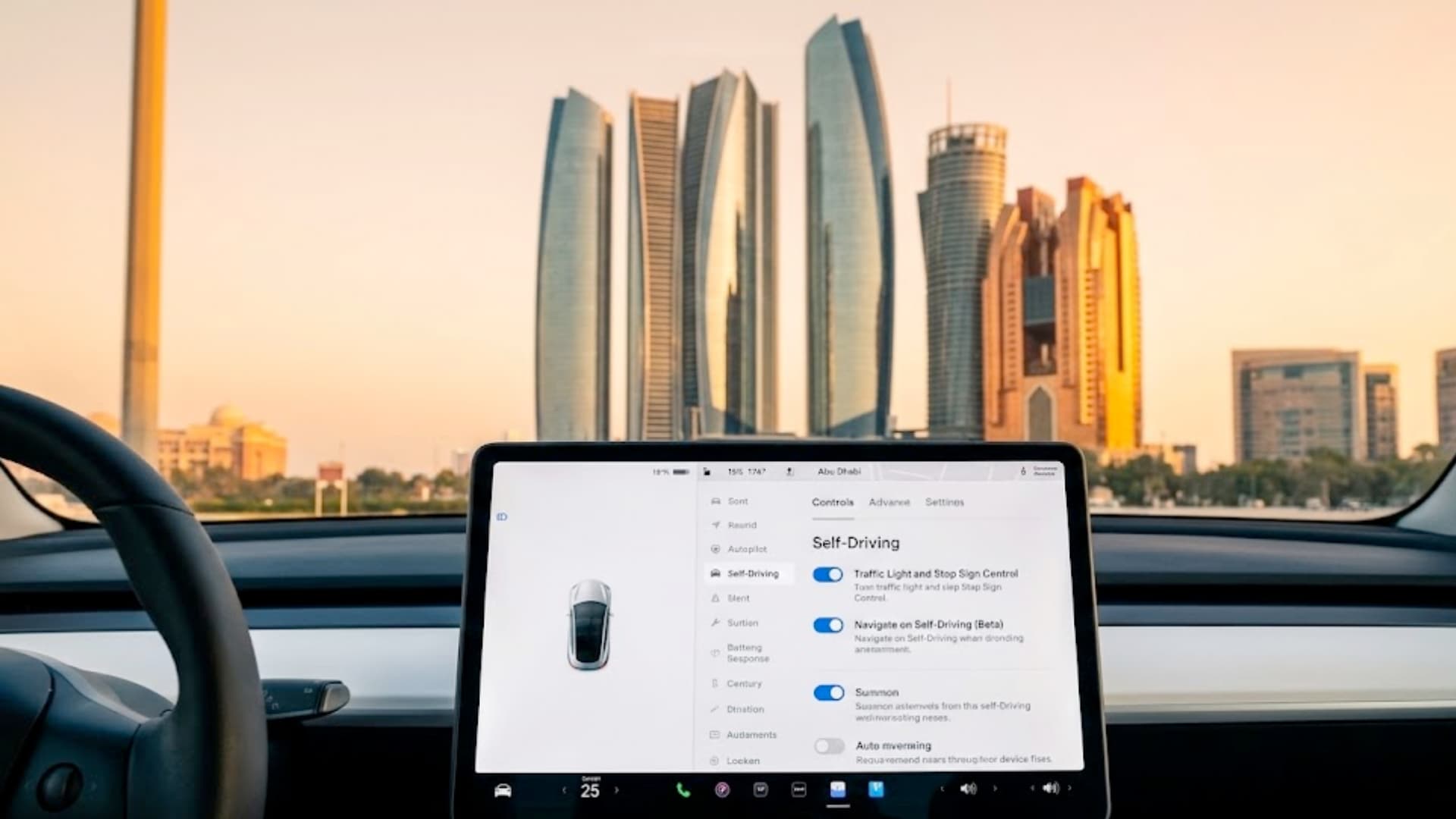 Tesla-Umbruch: Abschied vom Namen „Autopilot“ & FSD-Tests in Abu Dhabi