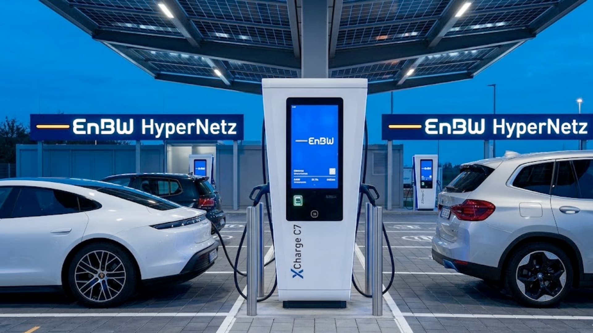 EnBW & XCharge: Großauftrag für 400-kW-Schnelllader besiegelt
