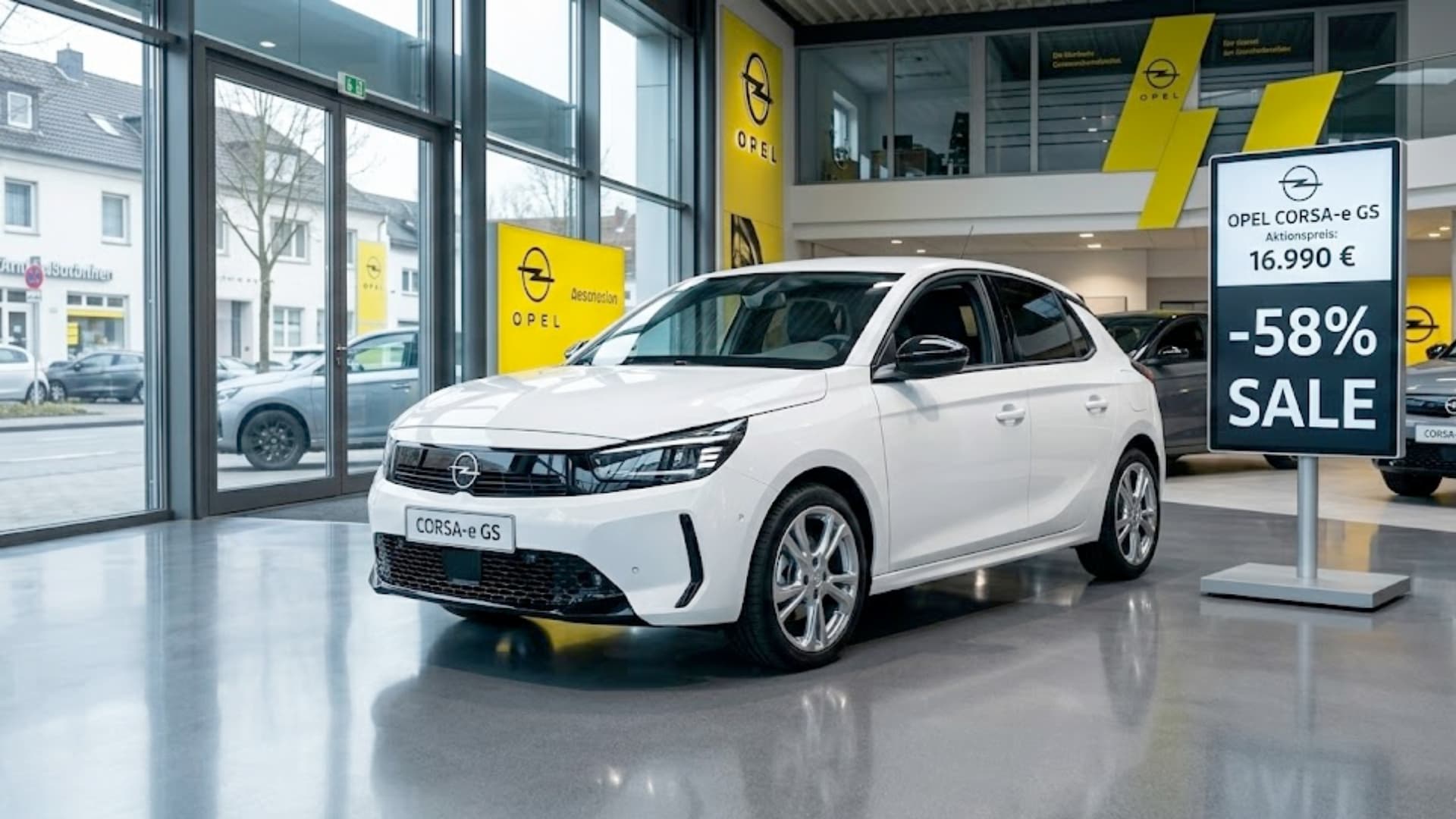 Opel Corsa-e Knaller: Über 58% Rabatt – Elektro-Kleinwagen für 16.990 €