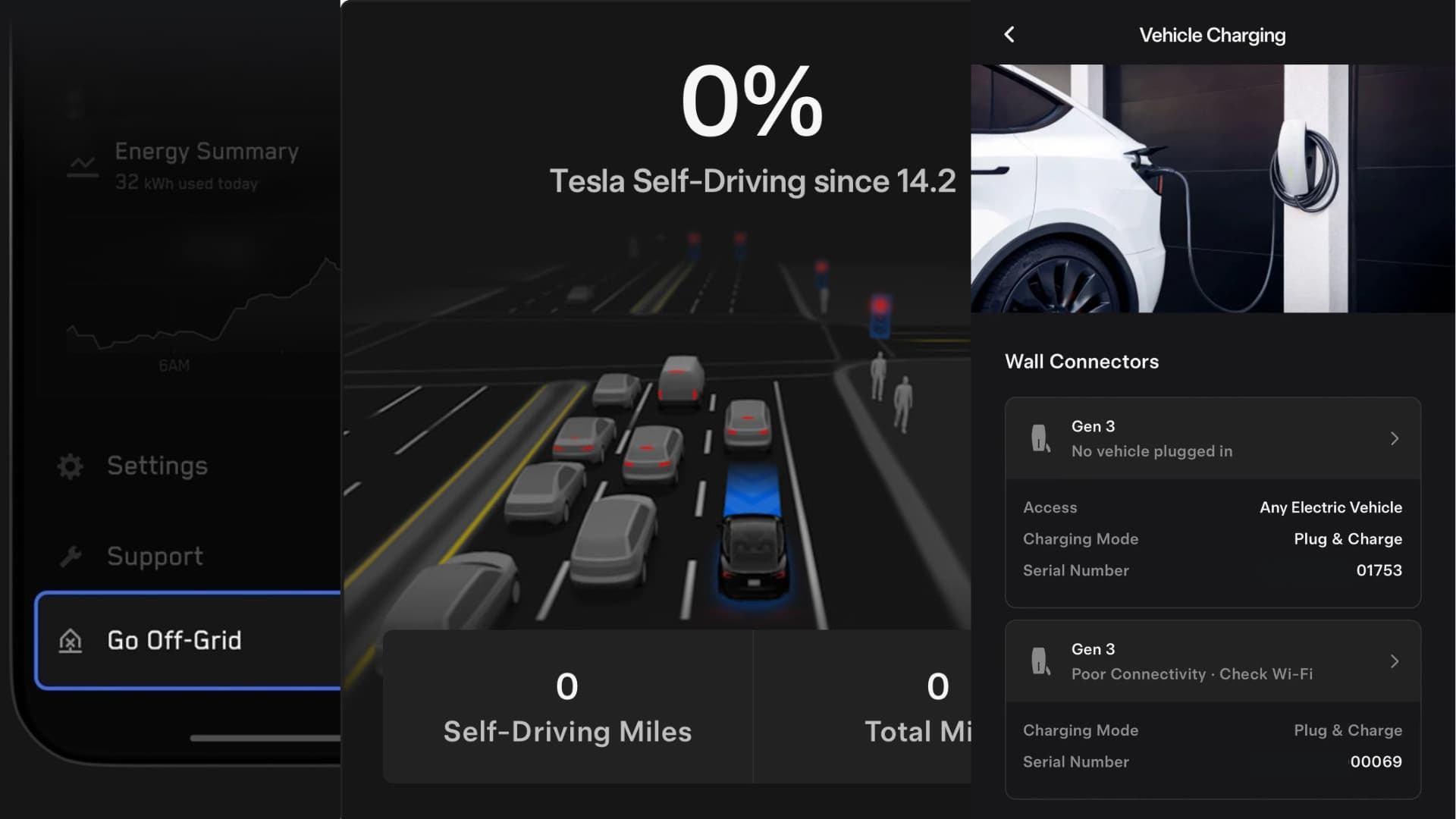Tesla App Update 4.54.5: FSD-Stats, Wall Connector & Powershare-V2G