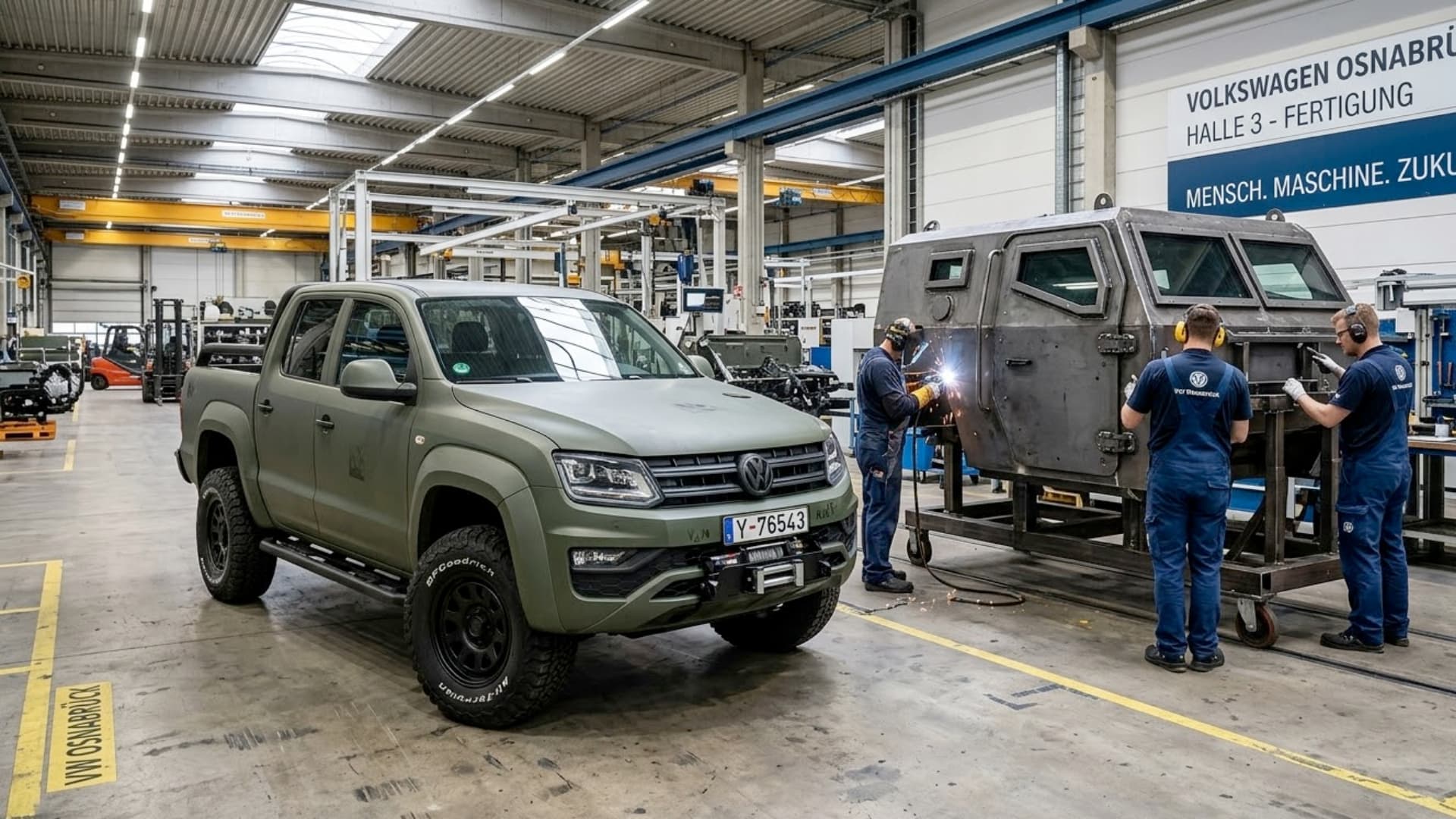 VW Osnabrück vor Zeitenwende: Start der Rüstungsproduktion im April