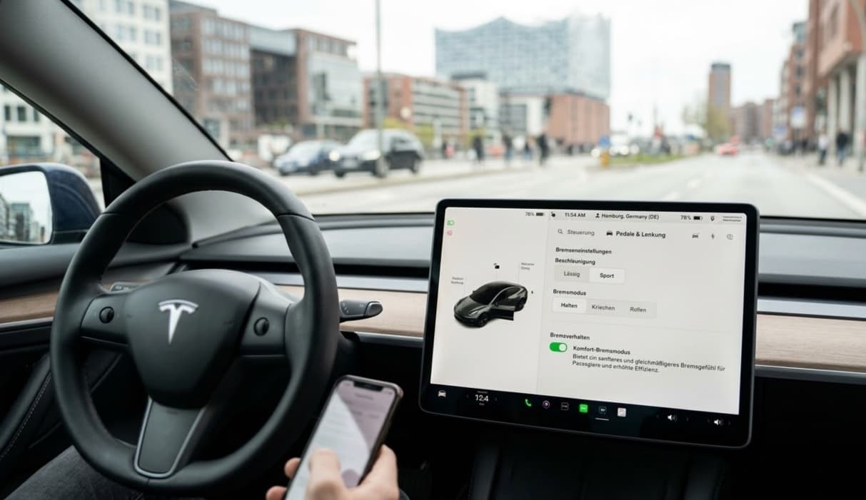 Tesla Update 2026.8: Sanfteres Bremsen für Model Y „Juniper“ & Dooring-Schutz für Cybertruck