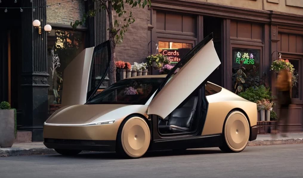 Tesla Cybercab: Frontantrieb-Rätsel & Revolutionäre Türgriffe vor Serienstart