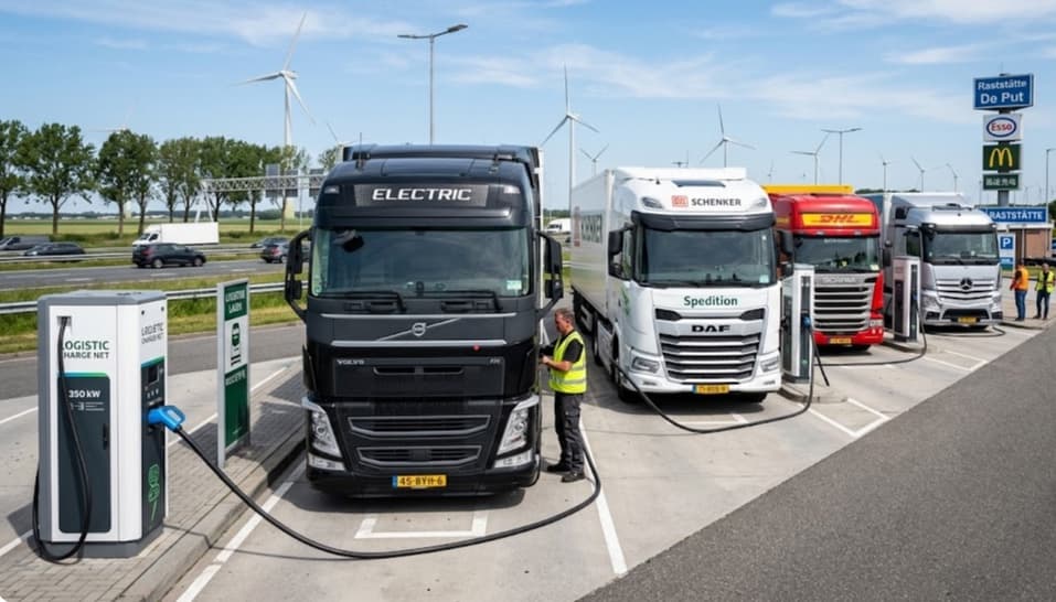 E-Lkw-Ranking 2026: Deutschland nur auf Platz 7 in Europa