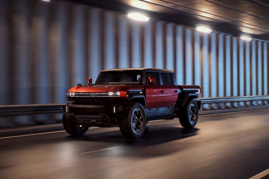 GMC Hummer X: Radikaler Elektro-Offroader enthüllt