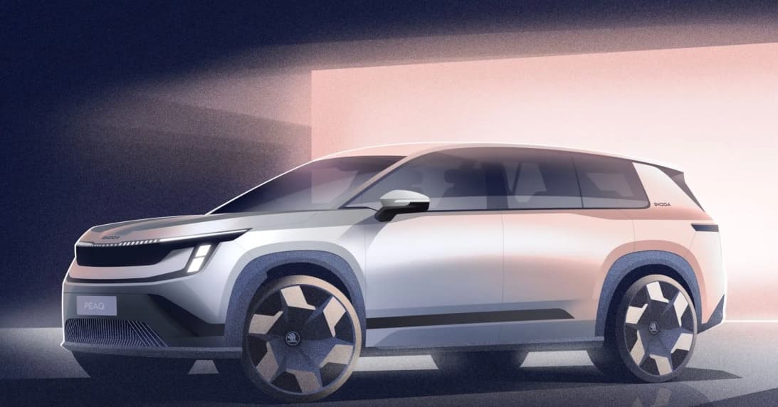 Skoda Peaq: Erste Skizzen des Elektro-SUV enthüllt