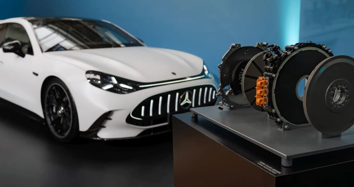Mercedes startet Axialfluss-Motor-Großserie in Berlin