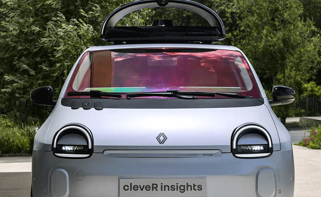 Renault cleveR insights: Twingo wird zur Smart-City-Sonde