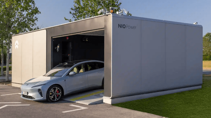 Nio stoppt Ausbau: Batterie-Wechsel-Netz in Europa eingefroren