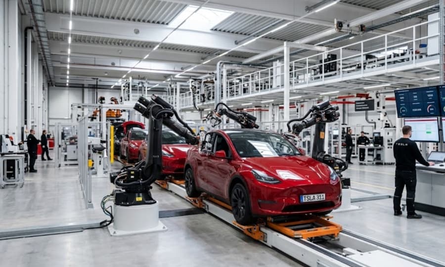 Tesla Giga Berlin: Produktionssprung & 3.500 neue Jobs