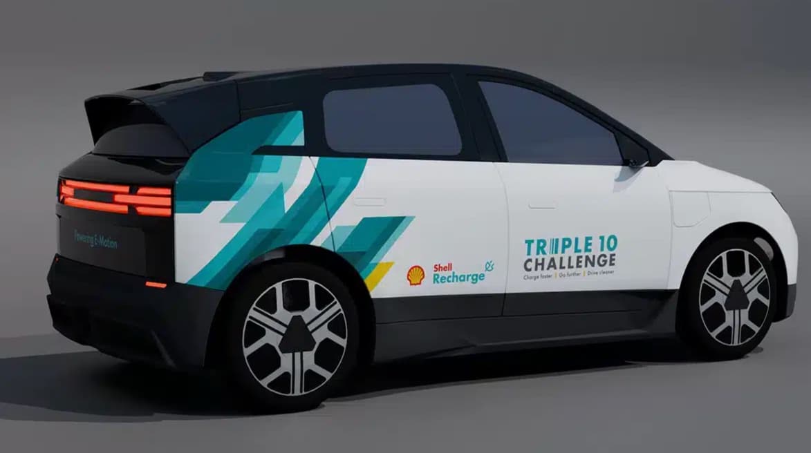 Shell Triple 10: 10-Minuten-Laden dank Tauchkühl-Batterie
