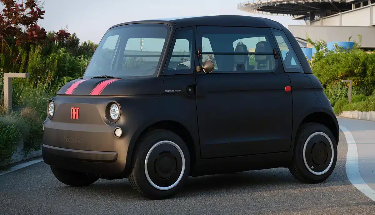 Fiat denkt über Abarth-Topolino nach, sportlicher Look statt mehr Tempo für das 15-Jahre-E-Auto