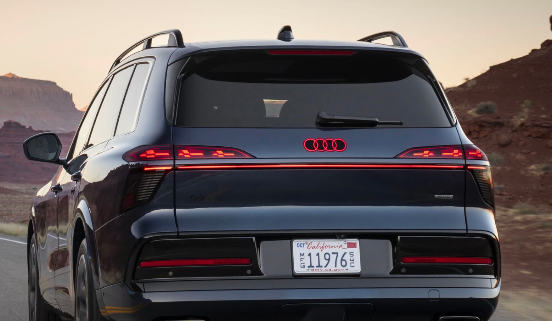 Audi Q9: neues Flaggschiff startet mit V6 TDI und viel Display-Rand