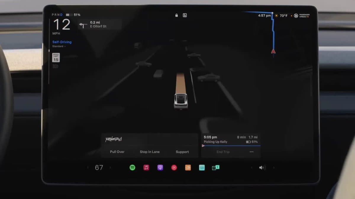 Tesla Robotaxi fährt schon mit FSD v15, 380.000 Meilen „unsupervised“ und was das für Model-Y-Fahrer heißt
