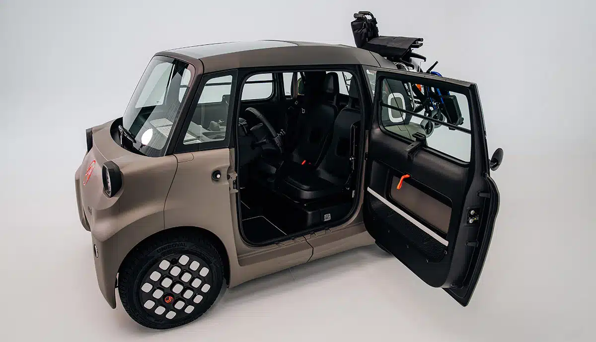 Citroën Ami for all: E-Kleinstwagen für Rollstuhlfahrer