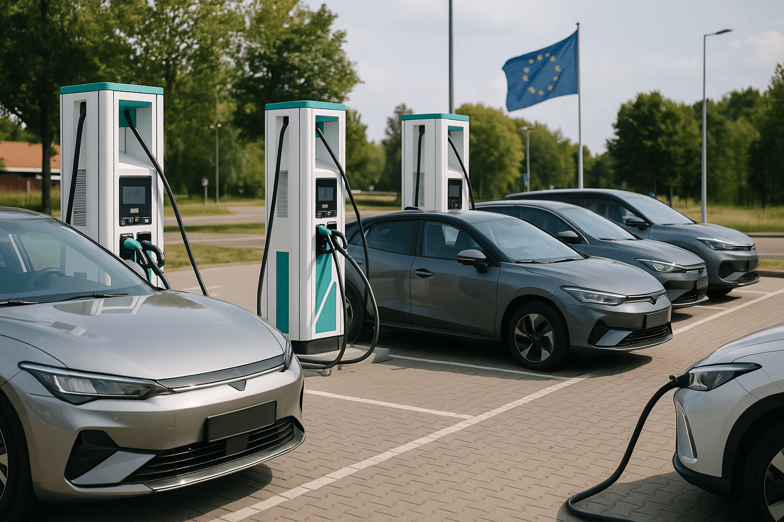 E-Auto-Markt EU 2026: 20% Anteil – Verbrenner fallen