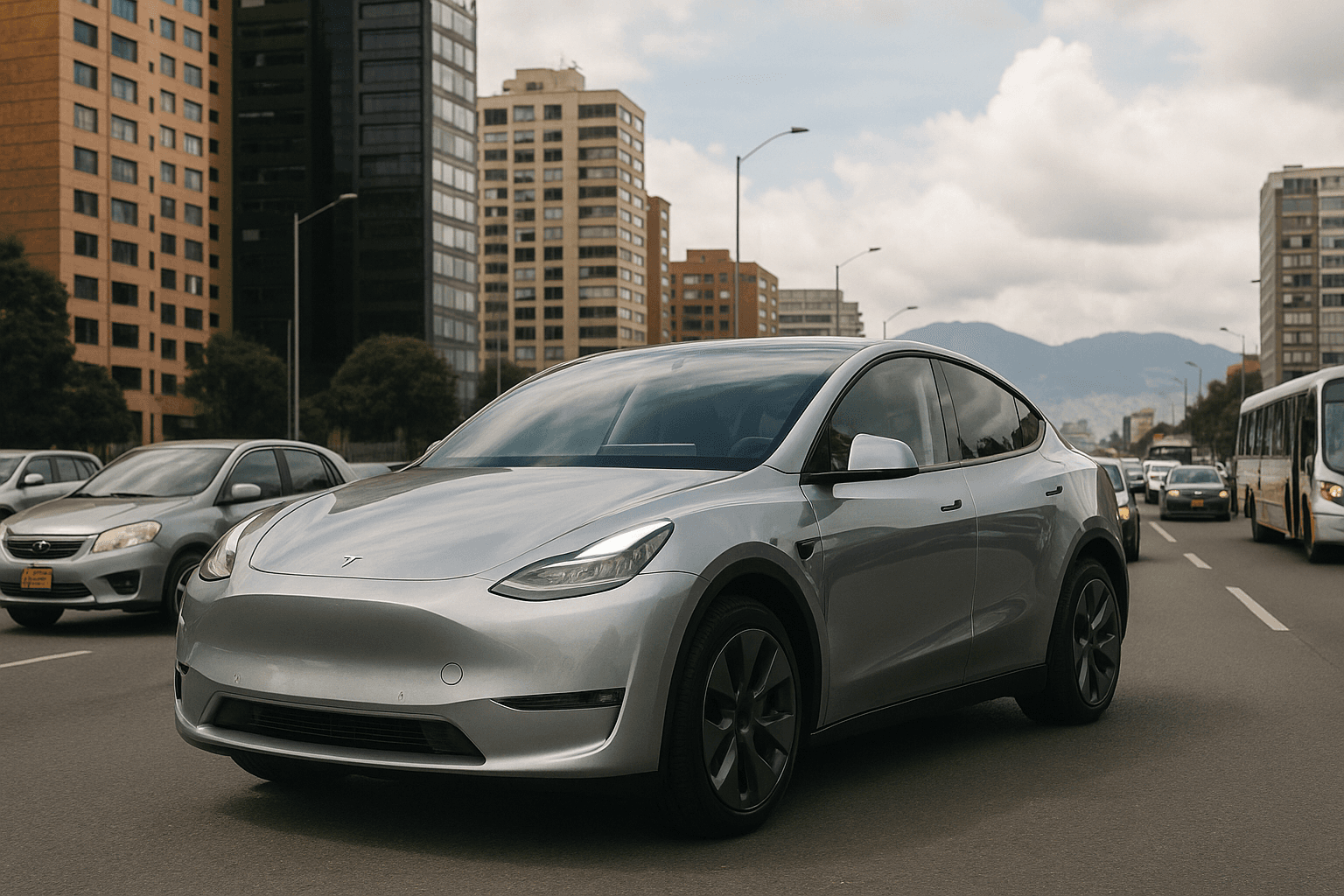 Tesla Model Y: In Kolumbien erneut meistverkauftes Auto