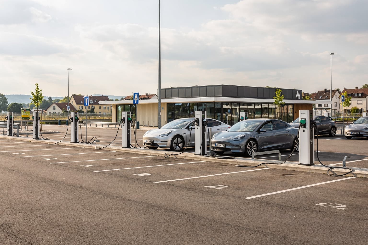 EU-Parlament will Schnellschuss bei Ladeparks: Bis 1 MW an Raststätten ohne Genehmigung?