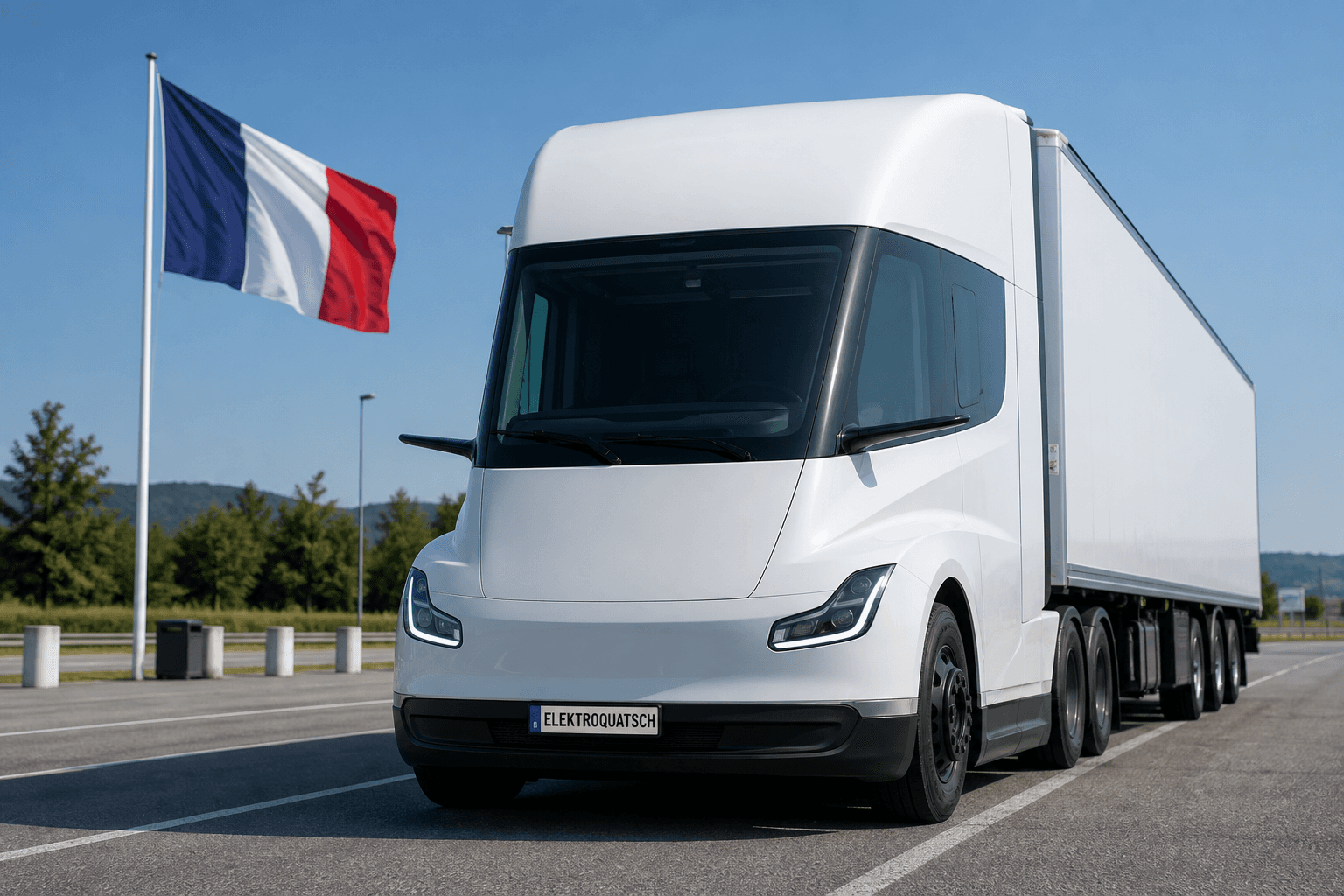 Tesla Semi in Europa: Frankreich-Start rückt näher