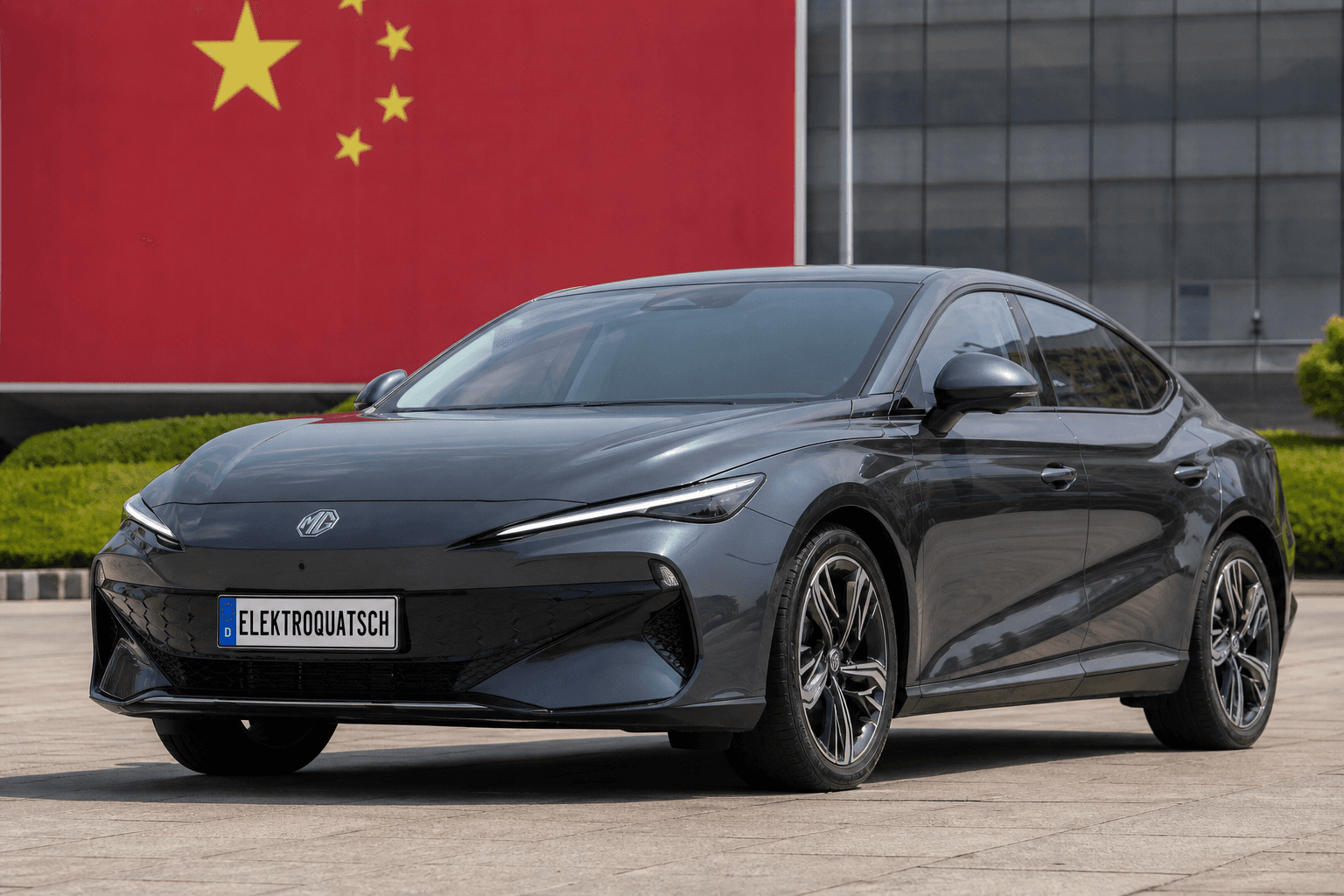 MG 07: Neue E-Limousine mit 800 Volt und Taycan-Vibe