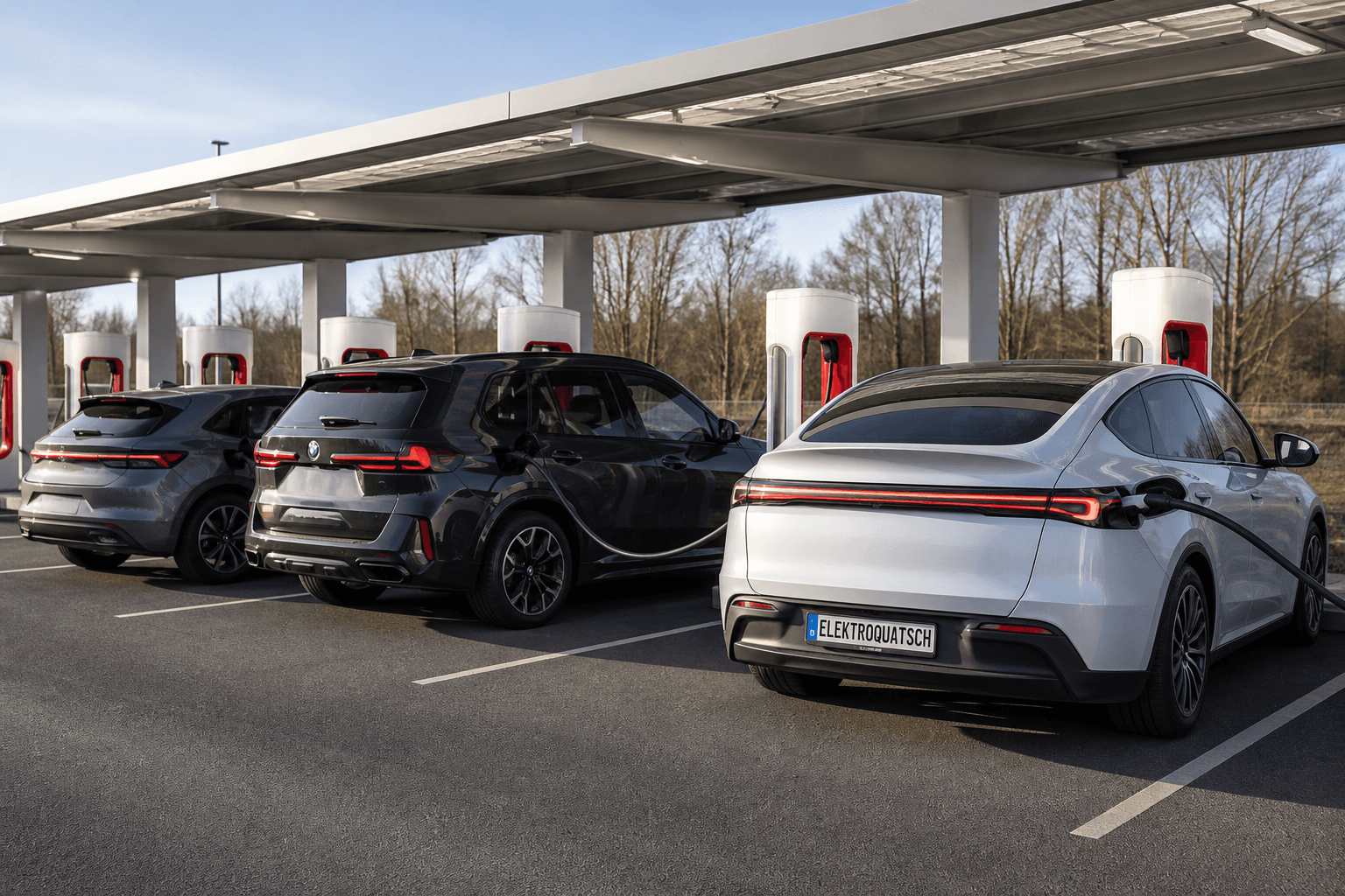 Tesla Supercharger: Ladezeiten, Kosten, Versionen und Nutzung